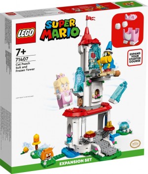 LEGO® Super Mario™ 71407 Uitbreidingsset: Kat-Peach-uitrusting en IJstoren