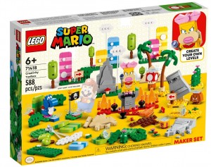 LEGO® Super Mario™ 71418 Makersset: Creatieve gereedschapskist