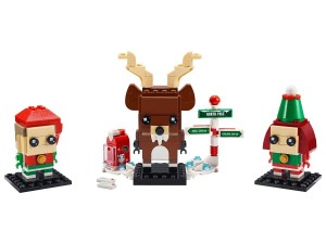 LEGO® Brickheadz 40353 Rendier, Elf en Elfie