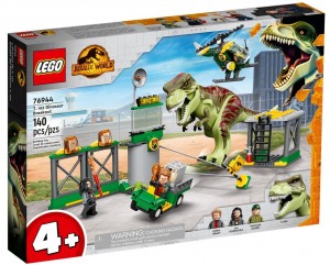 LEGO Jurassic World 76944 T. rex dinosaurus ontsnapping