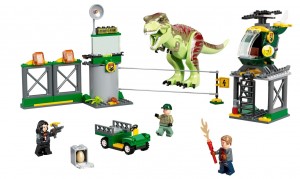 LEGO Jurassic World 76944 T. rex dinosaurus ontsnapping