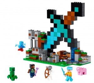 LEGO® Minecraft™ 21244 Uitvalbasis Zwaard