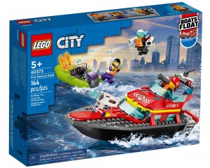 LEGO® City 60373 Reddingsboot brand