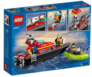 LEGO® City 60373 Reddingsboot Brand