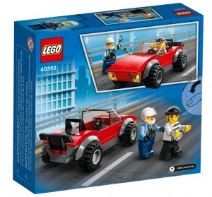 LEGO® City 60392 Achtervolging auto op politiemotor