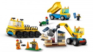 LEGO® City 60391 Kiepwagen, bouwtruck en sloopkraan