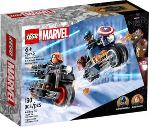 LEGO® Super Heroes 76260 Black Widow & Captain America motoren