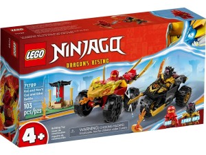 LEGO® Ninjago 71789 Kai en Ras'  Duel tussen auto en motor