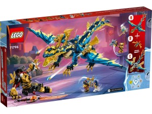 LEGO® Ninjago 71796 Elementdraak vs. de mecha van de keizerin