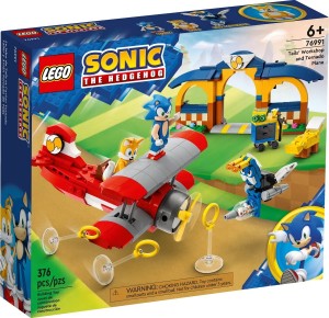 LEGO® Sonic the Hedgehog™ 76991 Tails' werkplaats en Tomado vliegtuig