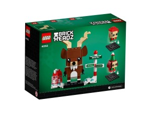 LEGO® Brickheadz 40353 Rendier, Elf en Elfie