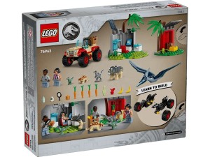 LEGO® Jurassic World 76963 Reddingscentrum voor babydinosaurussen
