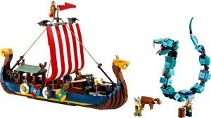 LEGO® Creator 31132 Vikingschip en de Midgaardslang