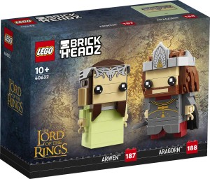 LEGO® Brickheadz 40632 Aragorn™ & Arwen™