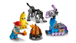 LEGO® Fortnite™ 77075 Peely en Sparkplugs kamp