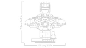 LEGO® Super Heroes 76327 Iron Man MK4 buste