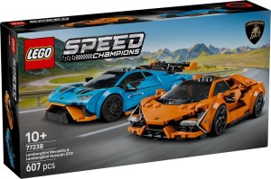 LEGO® Speed Champions 77238 Lamborghini Revuelto en Huracán STO