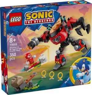 LEGO® Sonic the Hedgehog™ 77005 Knuckles vs. Dr. Eggman Egg Crusher mecha