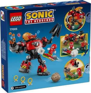 LEGO® Sonic the Hedgehog™ 77005 Knuckles vs. Dr. Eggman Egg Crusher mecha