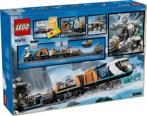 LEGO® City 60470 Onderzoekstrein op de Noordpool