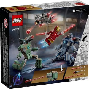 LEGO® Super Heroes 76320 Iron Man en War Machine vs. Hammer Drones