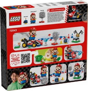 LEGO® Super Mario™ 72043 Mario Kart™ – Interactieve LEGO® Mario™ en standaardkart