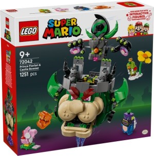 LEGO® Super Mario™ 72042 Prins Florian en Kasteel-Bowser