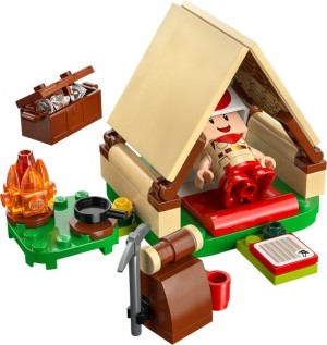 LEGO® Super Mario™ 72040 Toad-baas' kampeerplaats