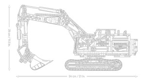 LEGO® Technic 42215 Volvo EC500 Hybrid graafmachine