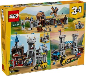 LEGO® Creator 31168 Middeleeuws kasteel met ridders te paard