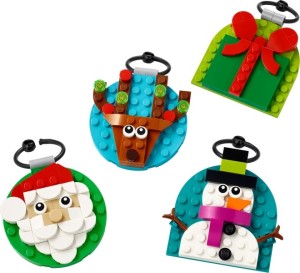 LEGO® Seasonal 40744 Schattige kerstversieringen