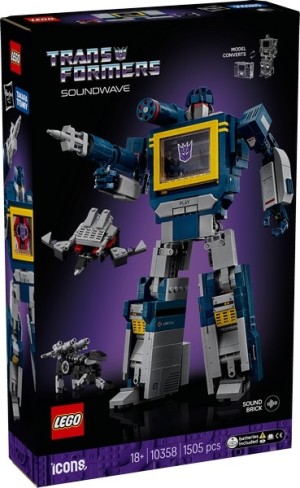 LEGO® Icons 10358 Transformers: Soundwave