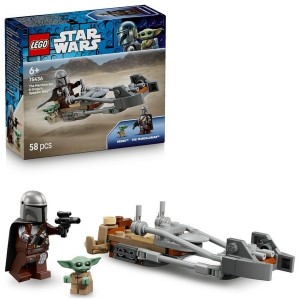 LEGO® Star Wars™ 75436 De Mandalorian en Grogu's speederbike