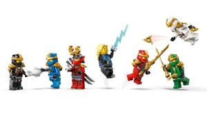 LEGO® Ninjago® 71866 15-jarig jubileum: Display met ninjapersonages