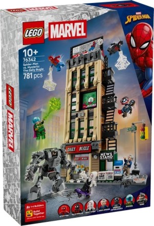 LEGO® Super Heroes 76342 Spider-Man vs. Mysterio: de Daily Bugle