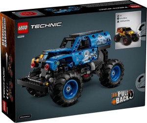 LEGO® Technic 42219 Monster Jam™ Grave Digger™ vuur en ijs