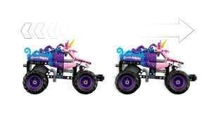LEGO® Technic 42220 Monster Jam™ Sparkle Smash™ pull-back
