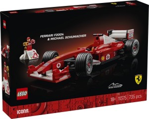 LEGO® Icons 11375 Ferrari F2004 en Michael Schumacher