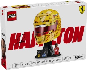 LEGO® Editions Formula 1 43022 Scuderia Ferrari HP helm van Lewis Hamilton