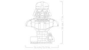 LEGO® Star Wars™ 75439 Darth Vader™ buste