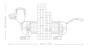 LEGO® Disney™ 43301 Toy Story Slinky Hond boekensteunen