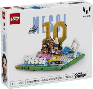 LEGO® Editions Football 43011 Lionel Messi – Voetbalhoogtepunten