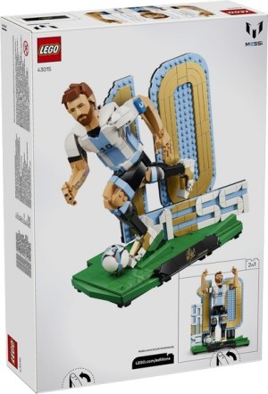 LEGO® Editions Football 43015 Lionel Messi – Voetballegende
