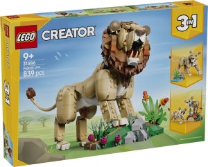 LEGO® Creator 31386 Wilde dieren: majestueuze leeuw