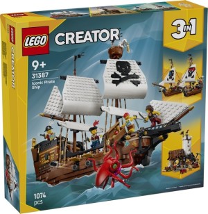 LEGO® Creator 31387 Klassiek piratenschip