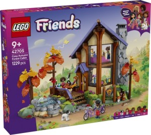 LEGO® Friends 42705 Gezellige boshut in de herfst