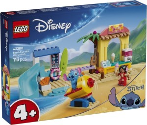 LEGO® Disney™ 43280 Strandplezier met Lilo en Stitch