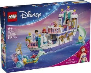 LEGO® Disney™ 43299 Ariëls koninklijke trouwboot