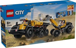 LEGO® City 60494 Kiepwagen en voorlader