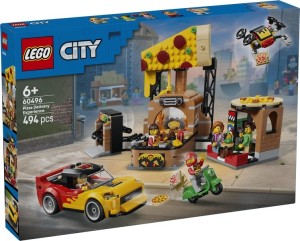 LEGO® City 60496 Pizzacentrale met voertuigen
